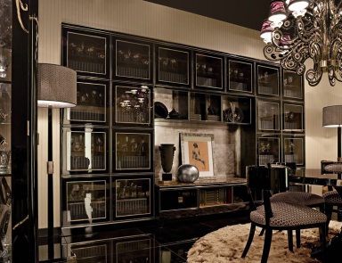 Die Wand zum Wohnzimmer Luxury Cubica, Minotti Collezioni