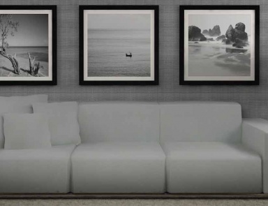 Dreibettzimmer Sofa, Radice (Sofa aus Kunstleder legging)
