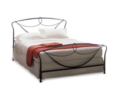 Bett mit hohem Kopfteil Elenia, Bontempi Casa (geschmiedeter Bett)