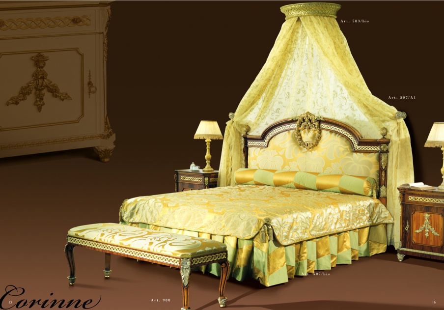 Doppelbett c Himmelbett