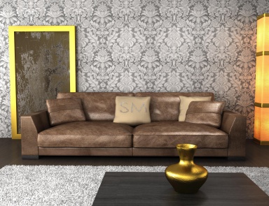 Dreibettzimmer Sofa, Boston - Sm Divani