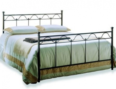 Einzelbett auf Metallrahmen mit Fußteil Sangalo, Bontempi Casa (die Möbel im Schlafzimmer country, country-Stil)