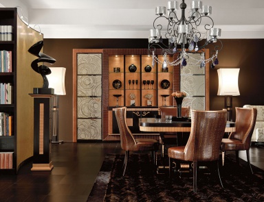 Stuhl mit hoher Rückenlehne, Florence Collections