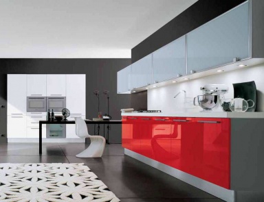 Küche (Garnitur für die Küche) Gicinque Cucine, Slim
