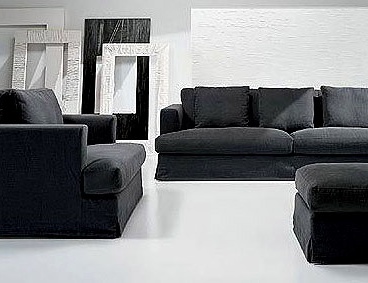 Wohnzimmer (Garnitur für das Wohnzimmer), Saba Italia