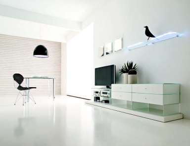 Unterschrank für TV, Glass&Glass