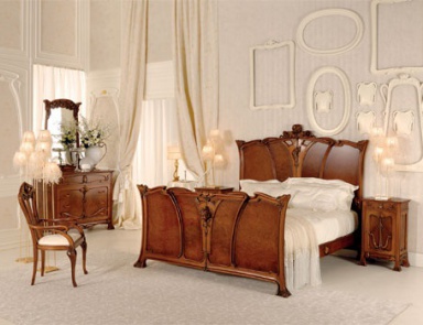 Master Schlafzimmer (Suite Schlafzimmer) Medea, Liberty (Möbel Jugendstil, Art nouveau, Liberty)