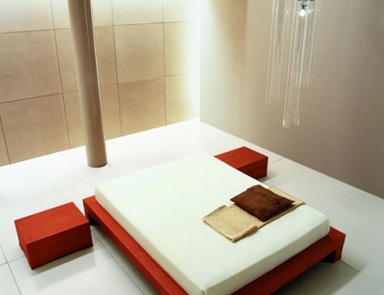 Schlafzimmer (für das Schlafzimmer eingerichtet) Pescarollo