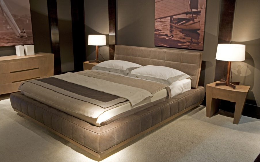 Schlafzimmer (für das Schlafzimmer eingerichtet) Annibale Colombo