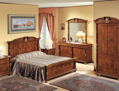 Schlafzimmer (für das Schlafzimmer eingerichtet) Fratelli Bianchini