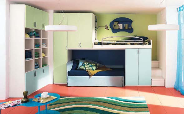 Kinderzimmer (Garnitur für Kinder) Morassutti