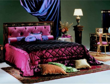 Schlafzimmer (für das Schlafzimmer eingerichtet) Caspani Tino