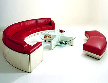 Wohnzimmer (Garnitur für das Wohnzimmer), Rossi di Albizzate