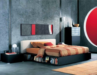 Schlafzimmer (für das Schlafzimmer eingerichtet) Flou
