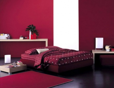 Schlafzimmer (für das Schlafzimmer eingerichtet) Flou