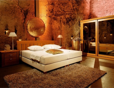 Schlafzimmer (für das Schlafzimmer eingerichtet) aus Naturholz, Hulsta