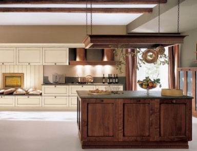 Küche (Garnitur für die Küche) Arrital Cucine, Provenze WALNUT