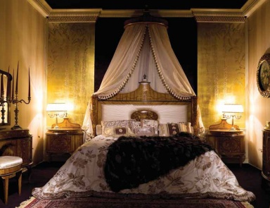 Schlafzimmer (für das Schlafzimmer eingerichtet) Ezio Bellotti