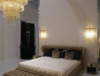 Schlafzimmer (für das Schlafzimmer eingerichtet) aus Holz Visionnaire Nottingham, IPE Cavalli