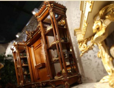 Sideboard auf einem Rahmen aus massivem Holz , Riva Mobili D ' Arte