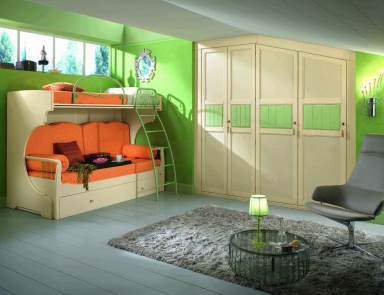 Kinderzimmer (Garnitur für Kinder) Pentamobili