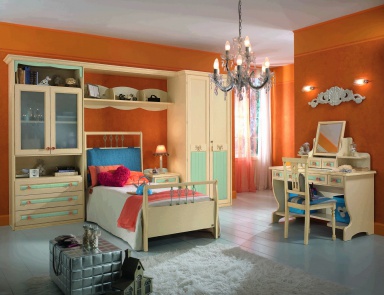 Kinderzimmer (Garnitur für Kinder) Pentamobili