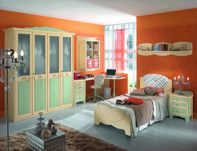 Kinderzimmer (Garnitur für Kinder) Pentamobili