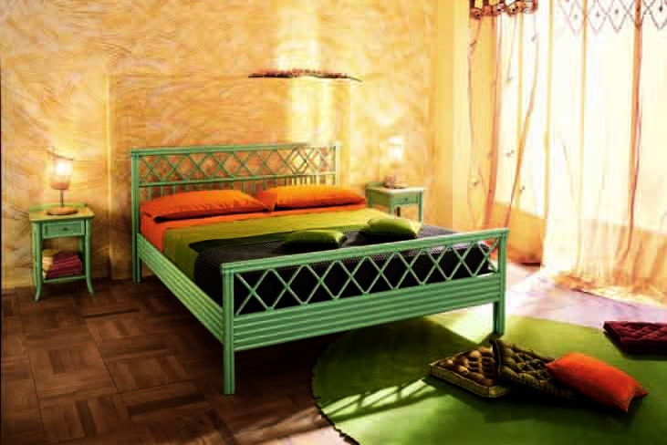 Doppelbett, Roberti Rattan