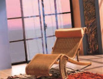 Sessel ohne Armlehnen, Roberti Rattan