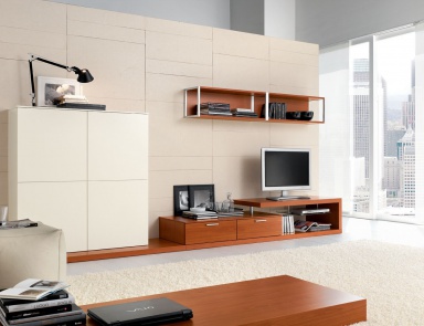 Modulares System aus Holz, Santa Lucia