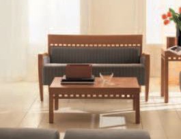 Zweisitzer Sofa in Textil Polsterung, Tonon