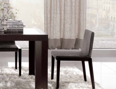 Stuhl in Textil Polsterung, Zanette