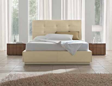 Doppelbett mit hohem Kopfteil, Zanette