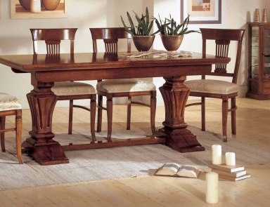 Der Tisch mittglich, Villanova