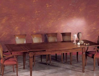 Der Tisch mittglich, Villanova