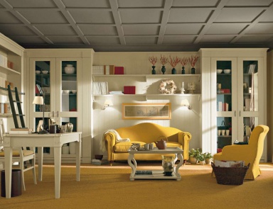 Wohnzimmer (Garnitur für das Wohnzimmer) Miniacciolo (die Möbel im Wohnzimmer country, country-Stil)