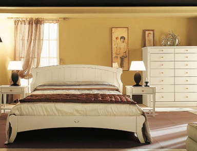Schlafzimmer (für das Schlafzimmer eingerichtet) Miniacciolo (die Möbel im Schlafzimmer country, country-Stil)
