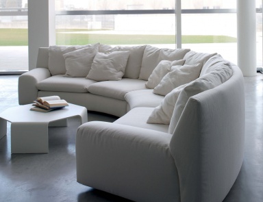 Sofa halbrund Ben Ben, Arflex (halbrunde Sofa rund)