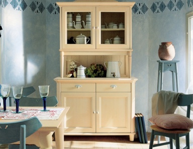 Sideboard mit verglasten Türen, Minacciolo