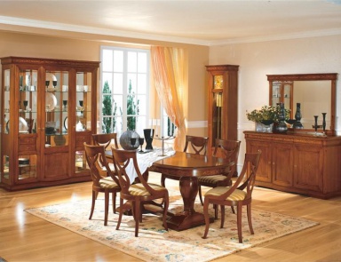 Esszimmer (Garnitur für Esszimmer) Medici dinig room, Mobiltrevi