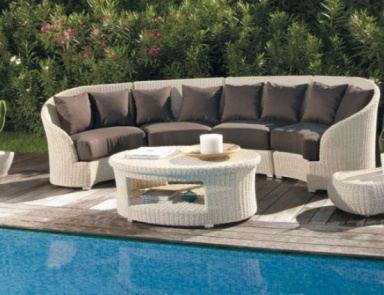 Sofa Moon, Atmosphera (Rattan-Sofa, Sofa плетенный)