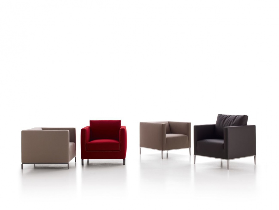 Stuhl mit Metallbeinen Ray, B&B Italia