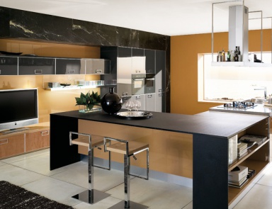 Küche (Garnitur für die Küche) Luxor - Zaccariotto Cucine