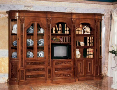 Modulsystem aus massivem Holz, Stile Elisa