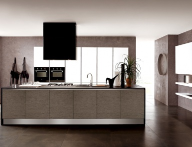 Küche (Garnitur für die Küche) Time - Zaccariotto Cucine (Möbel für die Küche im Jugendstil, Art nouveau und Liberty)