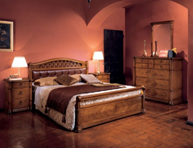 Schlafzimmer (für das Schlafzimmer eingerichtet), Stile Elisa