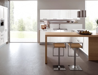 Küche (Garnitur für die Küche) aus Holz Greta, Zaccсariotto Cucine