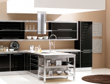 Küche mit Kochinsel Doge, Zaccariotto Cucine