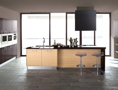 Küche (Garnitur für die Küche) Pashà Colletion - Zaccariotto Cucine