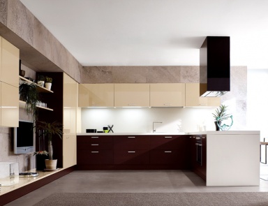 Küche (Garnitur für die Küche) Pashà Colletion - Zaccariotto Cucine